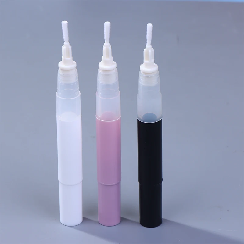 1PC 3 ミリリットルツイストペン空の化粧品リップグロスアプリケーター詰め替えファンデーションとコンシーラーチューブまつげ成長液体容器