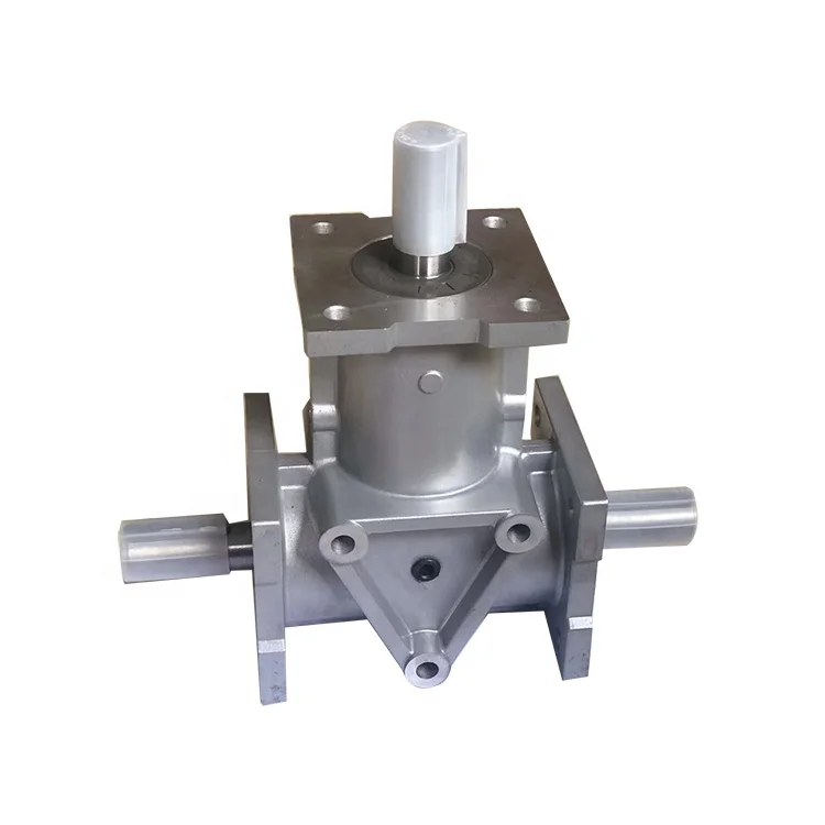 

ARA1 Model Easy Mounted Spiral Bevel Gear Box Three Or Double Output Shaft Custom ODM Support