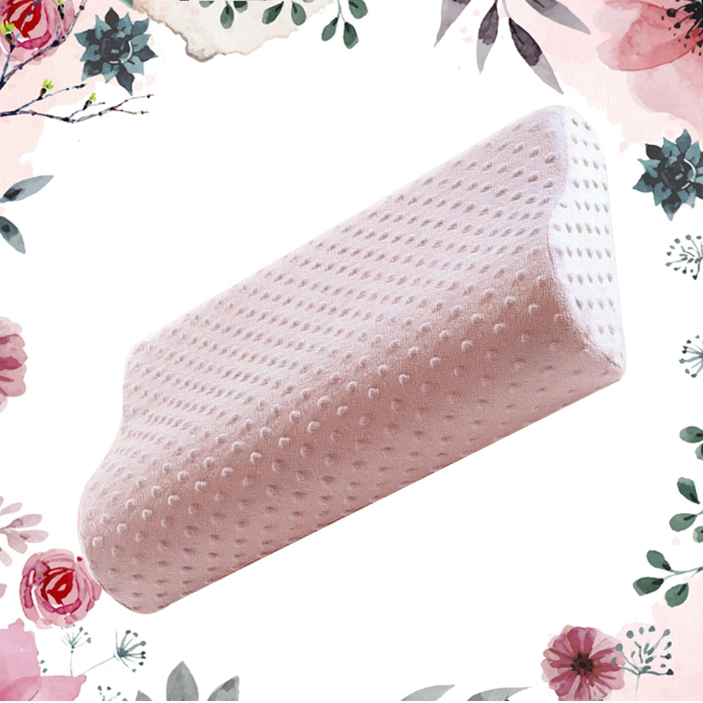 

Memory Pillow White Shape Retaining Supportive Neck Shoulder Alignment Sleep Pillow For Home Camping Leisure Side Sleeping