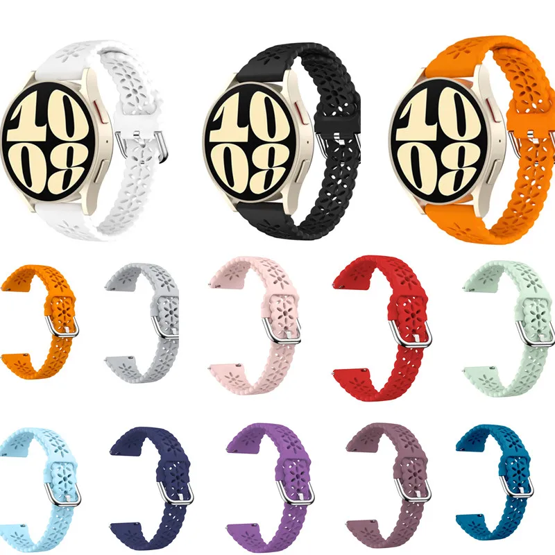20mm/22mm band Silicone Bracelet For Amazfit GTS/2/2e/3/4 GTS2 Mini/GTR 4/3/Pro/47mm/GTR2/2e/stratos 2/3 Amazfit bip Watch strap