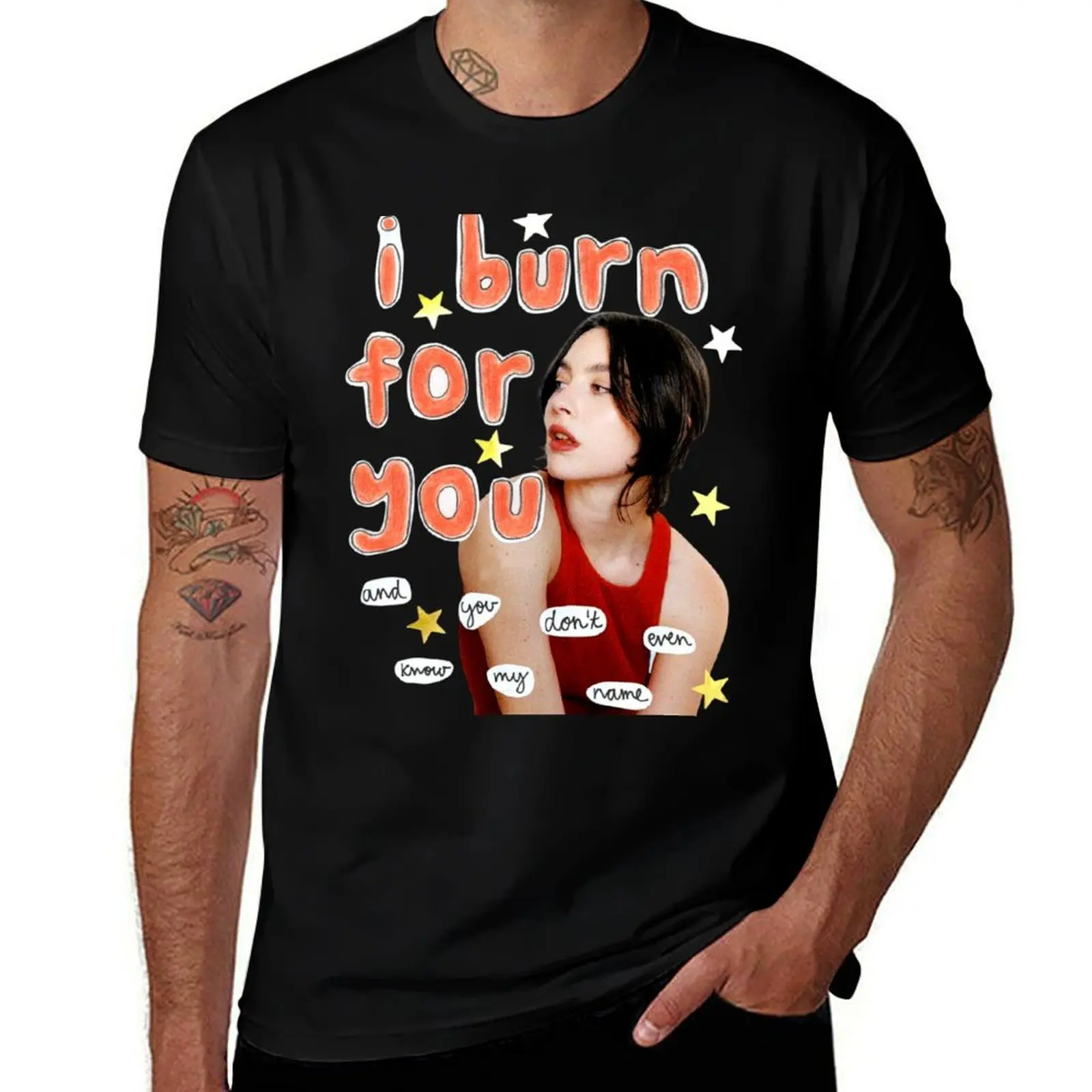 I Burn For You Tee T-Shirt Moisture Wicking Athletic T-Shirt