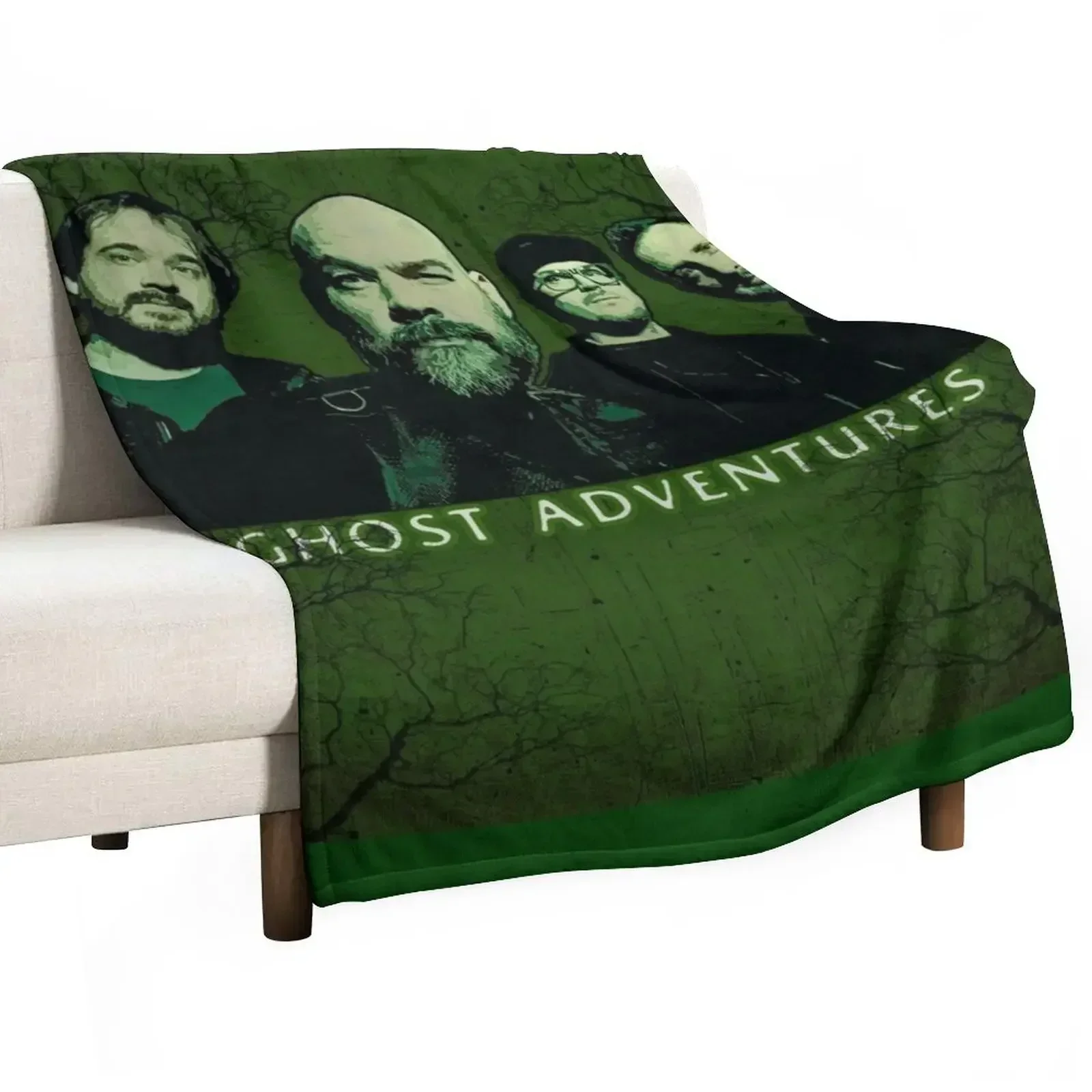 

Ghost Adventures 2021 Throw Blanket Soft Beds Bed linens manga Plaid Blankets