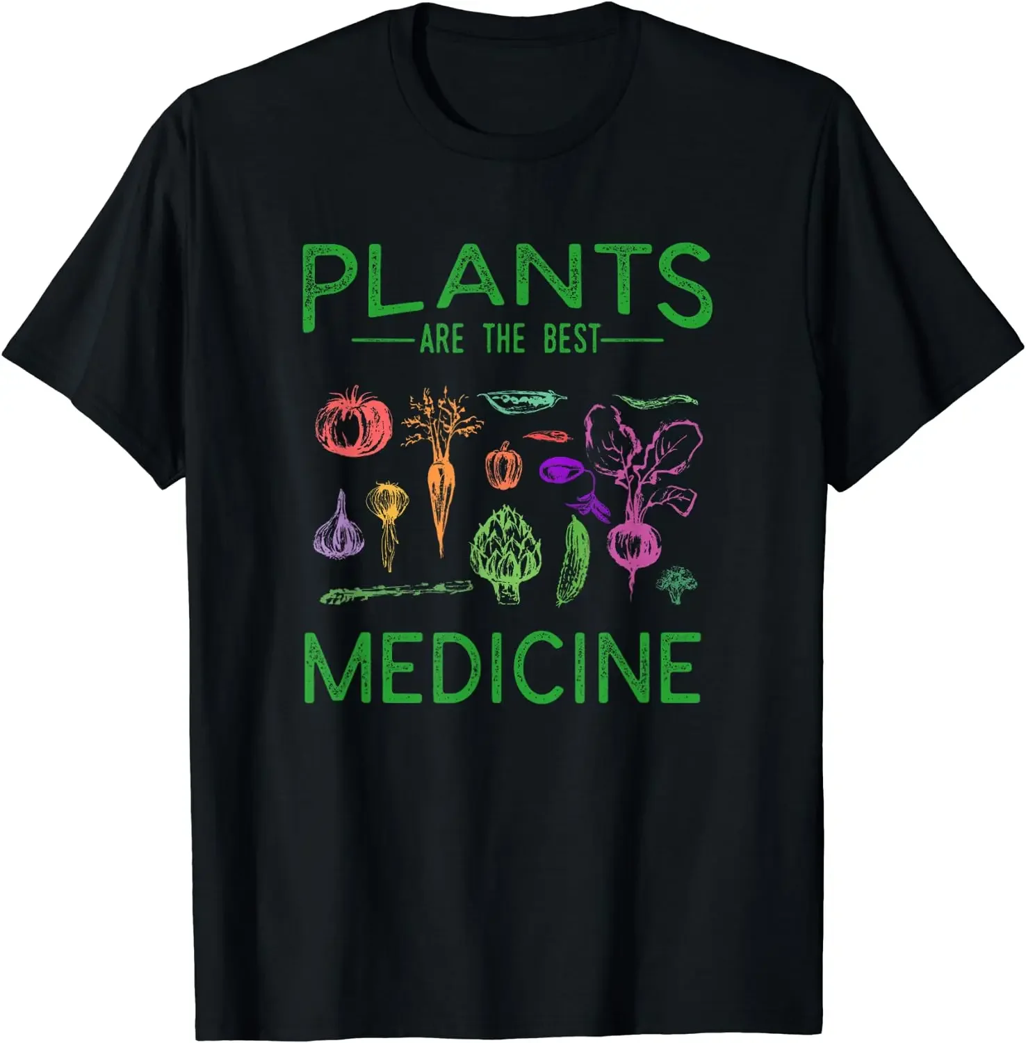 2024 summer new men t shirt Vegan Gift for Men Women Cool Vegetarian Foodie Eater T-Shirt short sleeves pure cotton streetwear