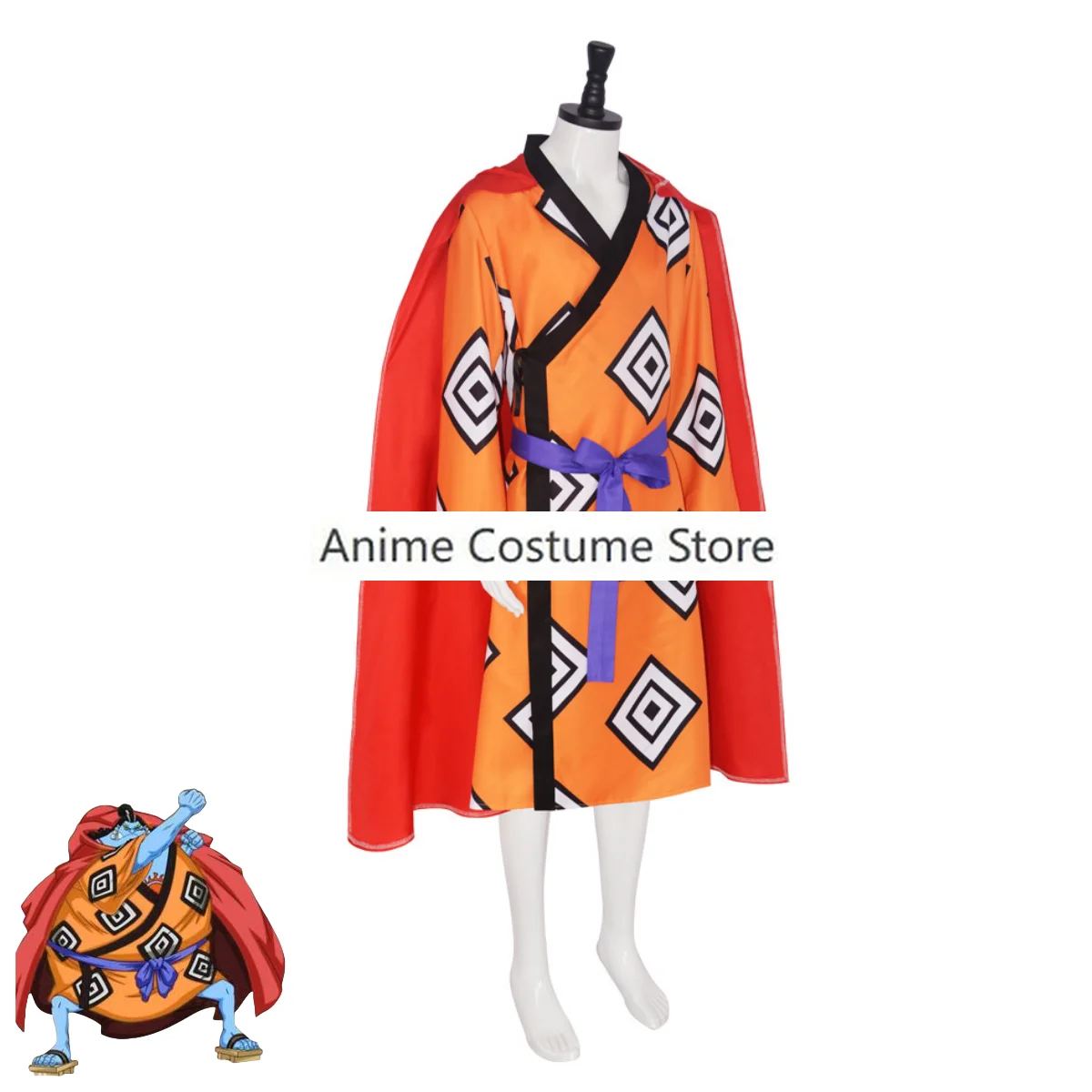 Anime jinbe cosplay kostüm oka shichi bukai tausend sonniger japanischer kimono bademantel umhang erwachsener mann halloween party anzug