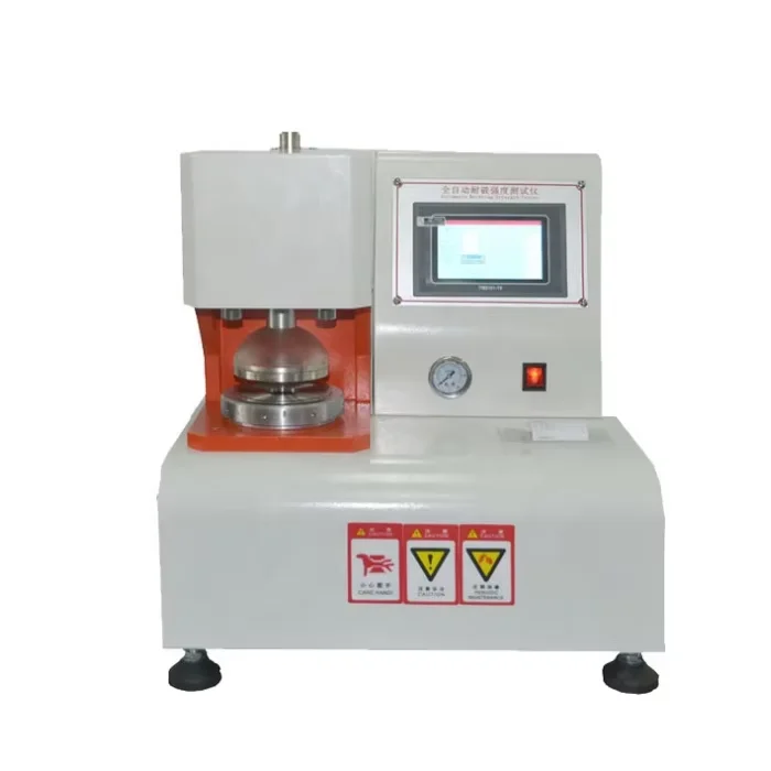 ASTM D2210 Rupture Strength Tester Automatic Cardboard Paper Bursting Strength Testing Machine