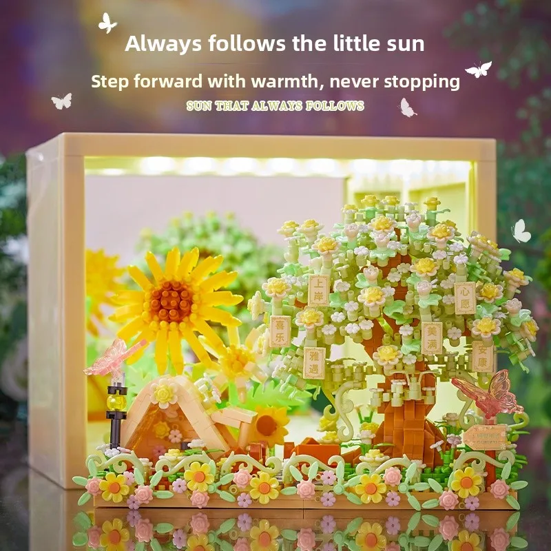 

3D-пазл «Цветок»: Светящаяся фоторамка ручной работы, подарок на день рождения для девочек, новая модель 2025 года