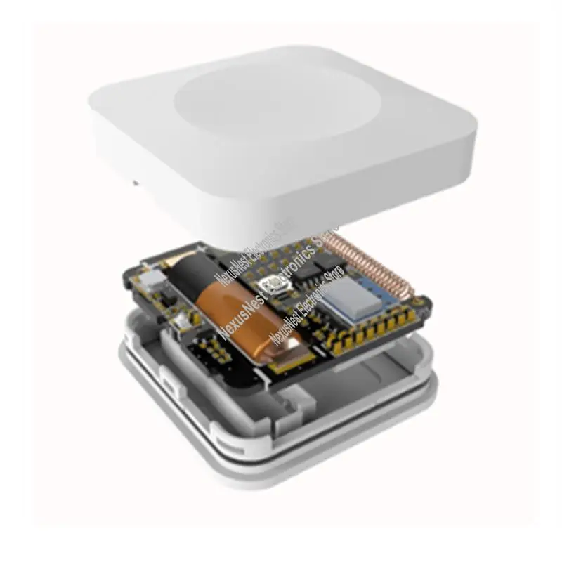 

Tuya 2,4G WIFI для беспроводного датчика воды 433 МГц IP66 водонепроницаемый 4,5 см черный латунный клапан мониторинга через приложение Tuya для 433 МГц-A22R
