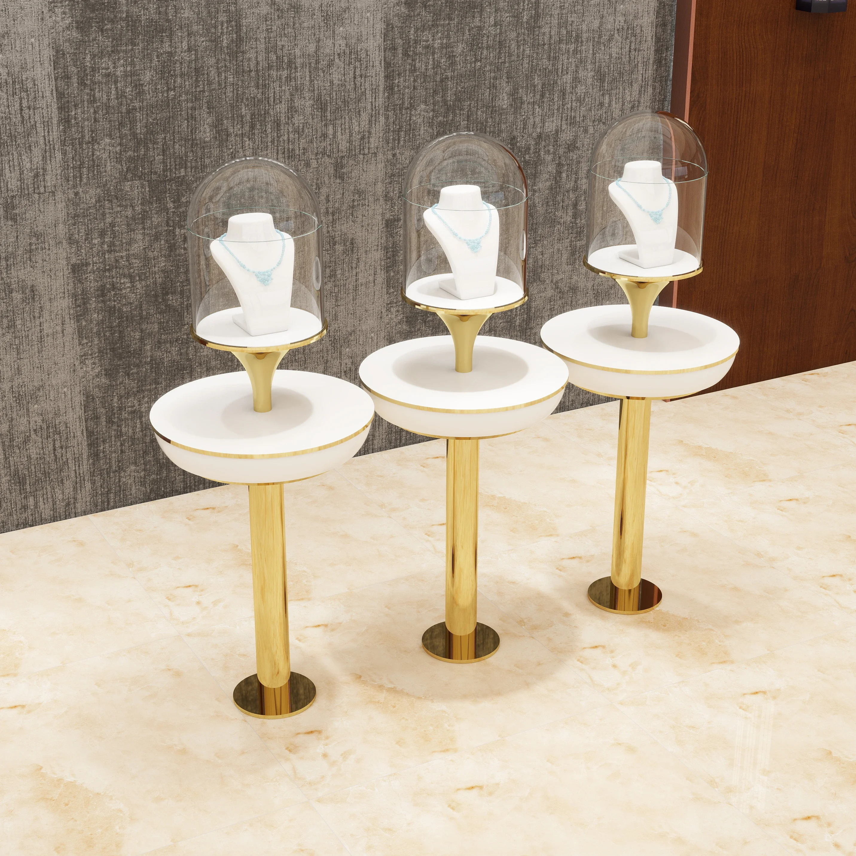 

HOT SALE jewelry display cabinet, high transparency with LED lighting