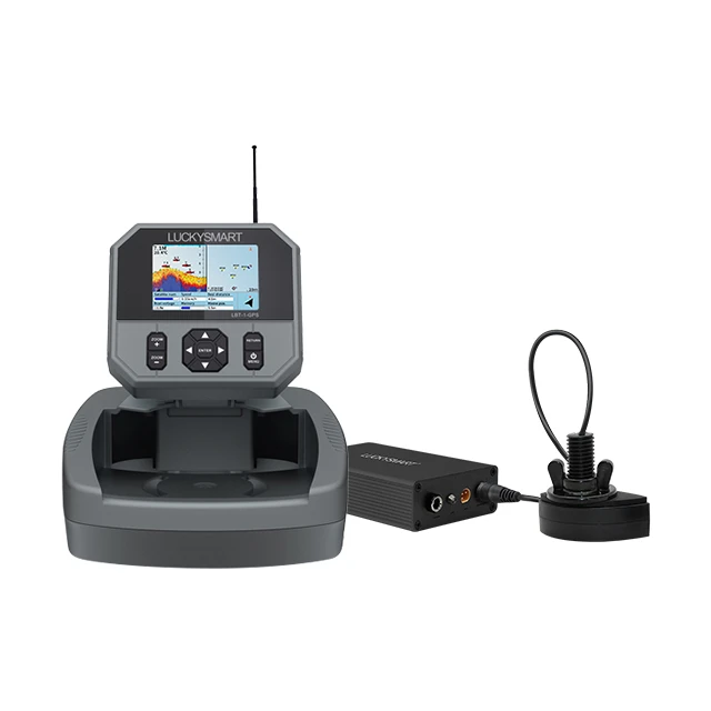 Luckysmart LBT-1-GPS Aas Boot Viszoeker Sonar Gps Zeevissen Aas Aas Fishfinder