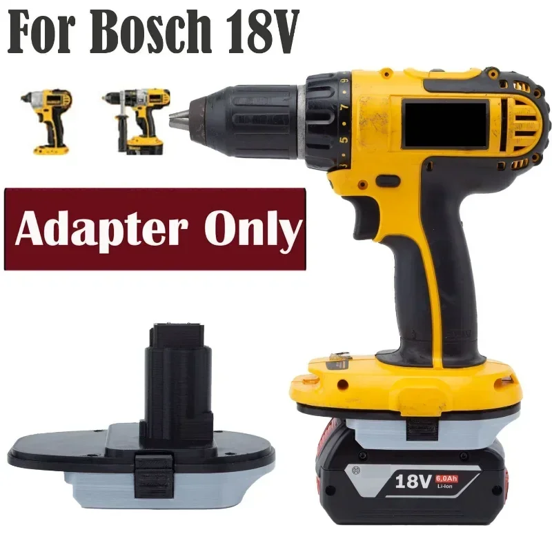 Battery Adapter Convert For Bosch 18V Lithium Battery to for Dewalt 18V XRP NI-CD Battery Tool (Not include tools and battery)