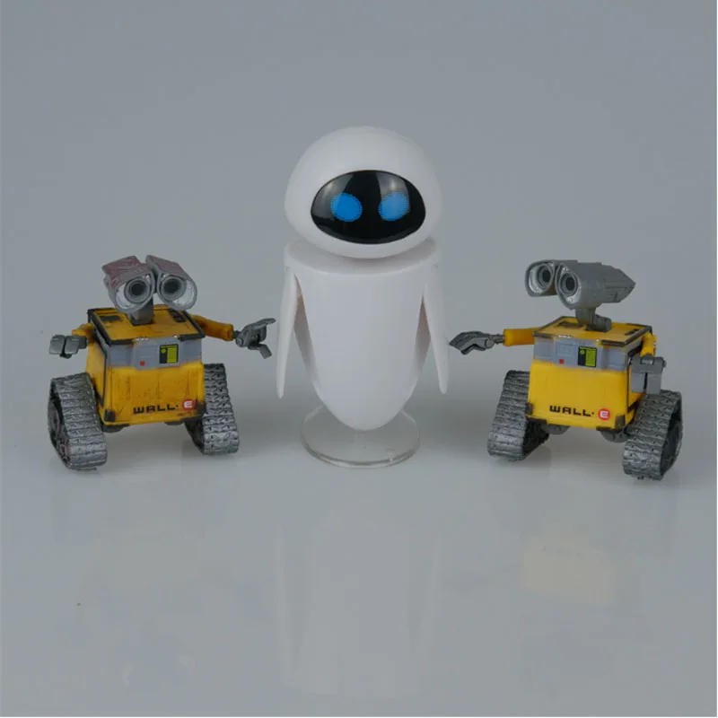 Toy Story Wall-E Eve Robot Handmade Toy Mobile Doll Desktop Ornament Collection Model Cute Cartoon Children'S Birthday Gift Xmas