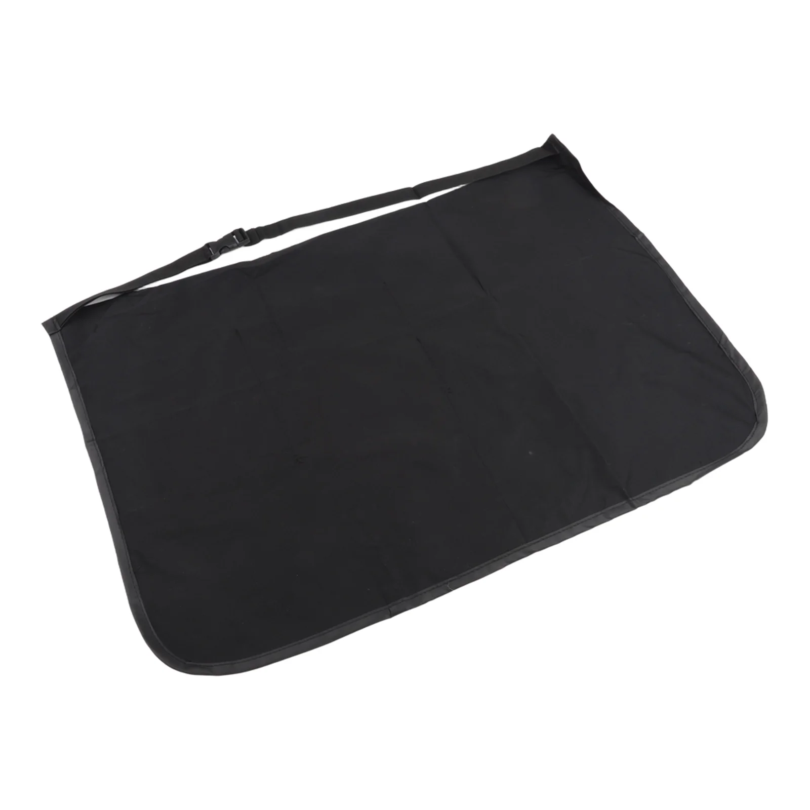 Hair Stylist Half Apron With Adjustable 5 Pockets Belt Waterproof Professional Barbers Hairdresser Tools Storage Apron