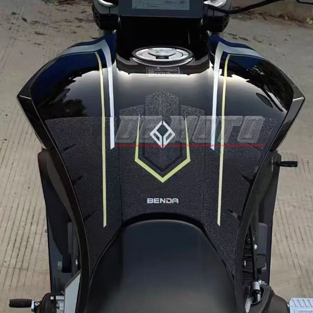 Kit de Adesivos e Protetores para Tanque de Combustível de Motocicleta Benda LFC700 LFC 700