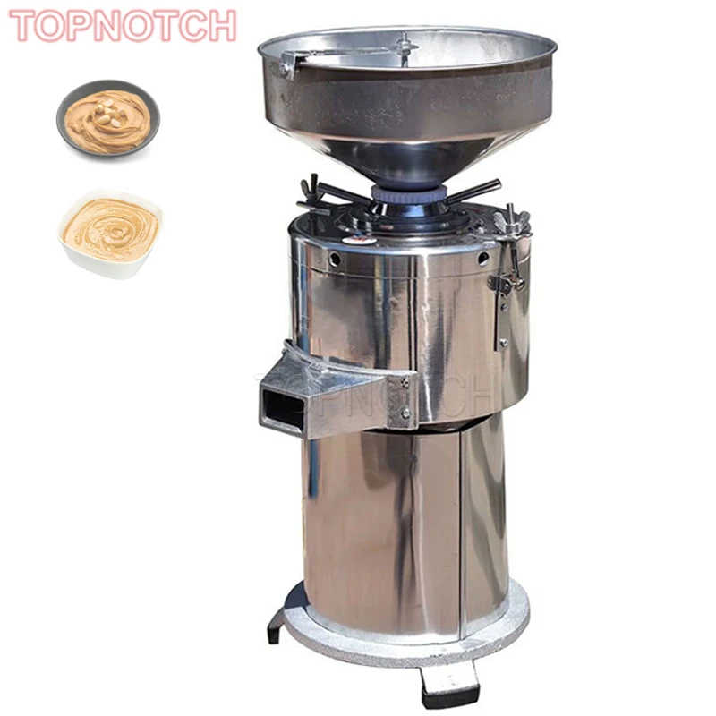 Vertical Peanut Sauce Grinder Food Processor Multifunctional Catsup Stone Ground Sesame Peanut Sauce Grinding Machine