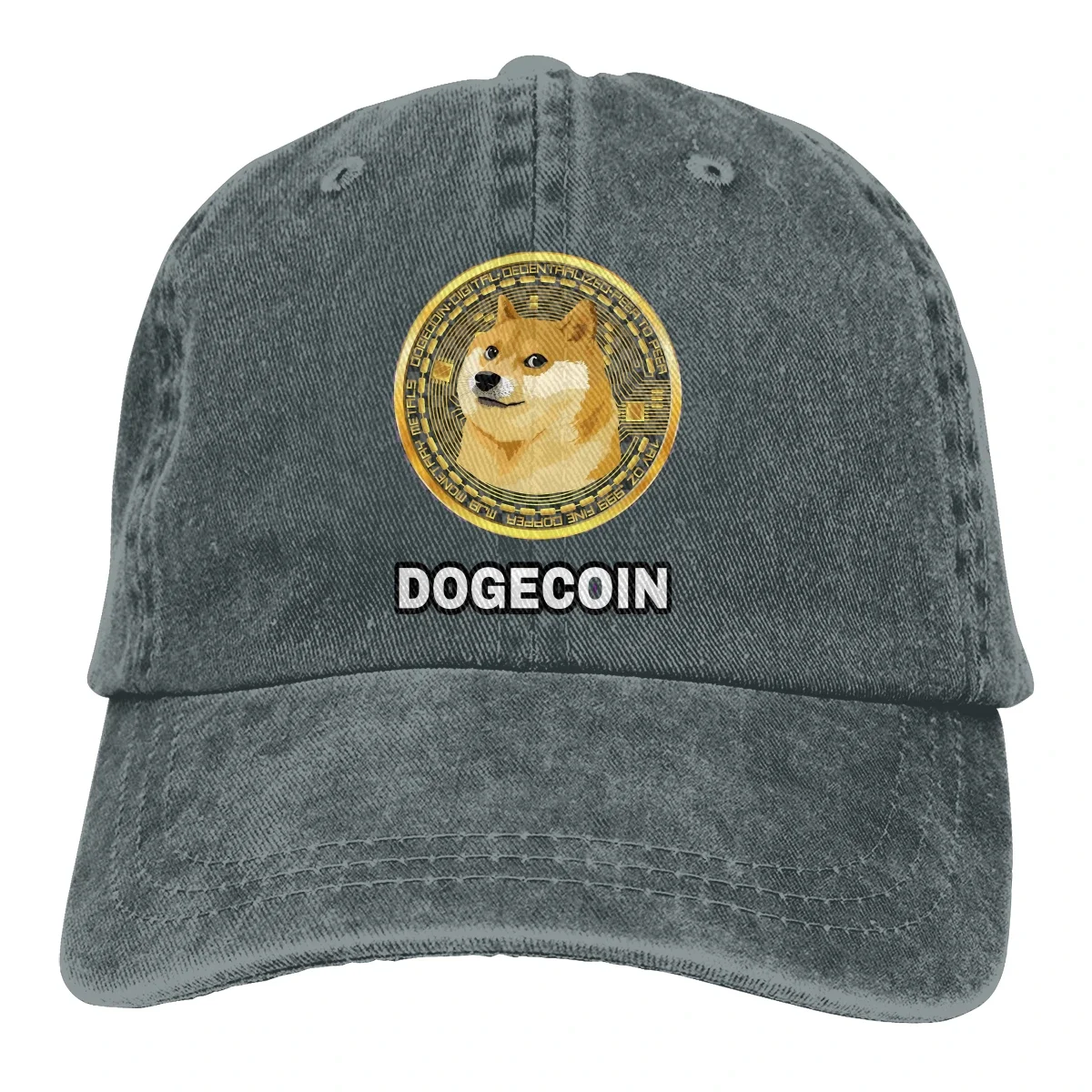 Cryptocurrency 12 Baseball Cap Men Doge Dogecoin Skyrocketing Bitcoin Digital Currency Caps colors Women Summer Snapback Caps