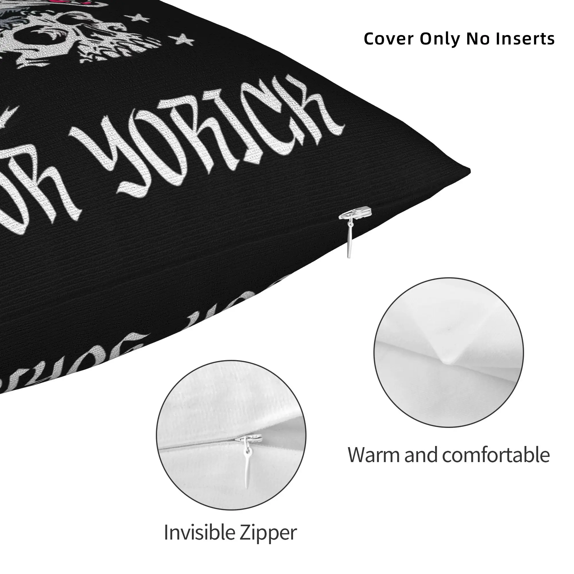 Possum Skull William Shakespeare Hamlet Pillowcase Printing Cushion Cover Decorations Alas Poor Yorick Throw Pillow Case Cover