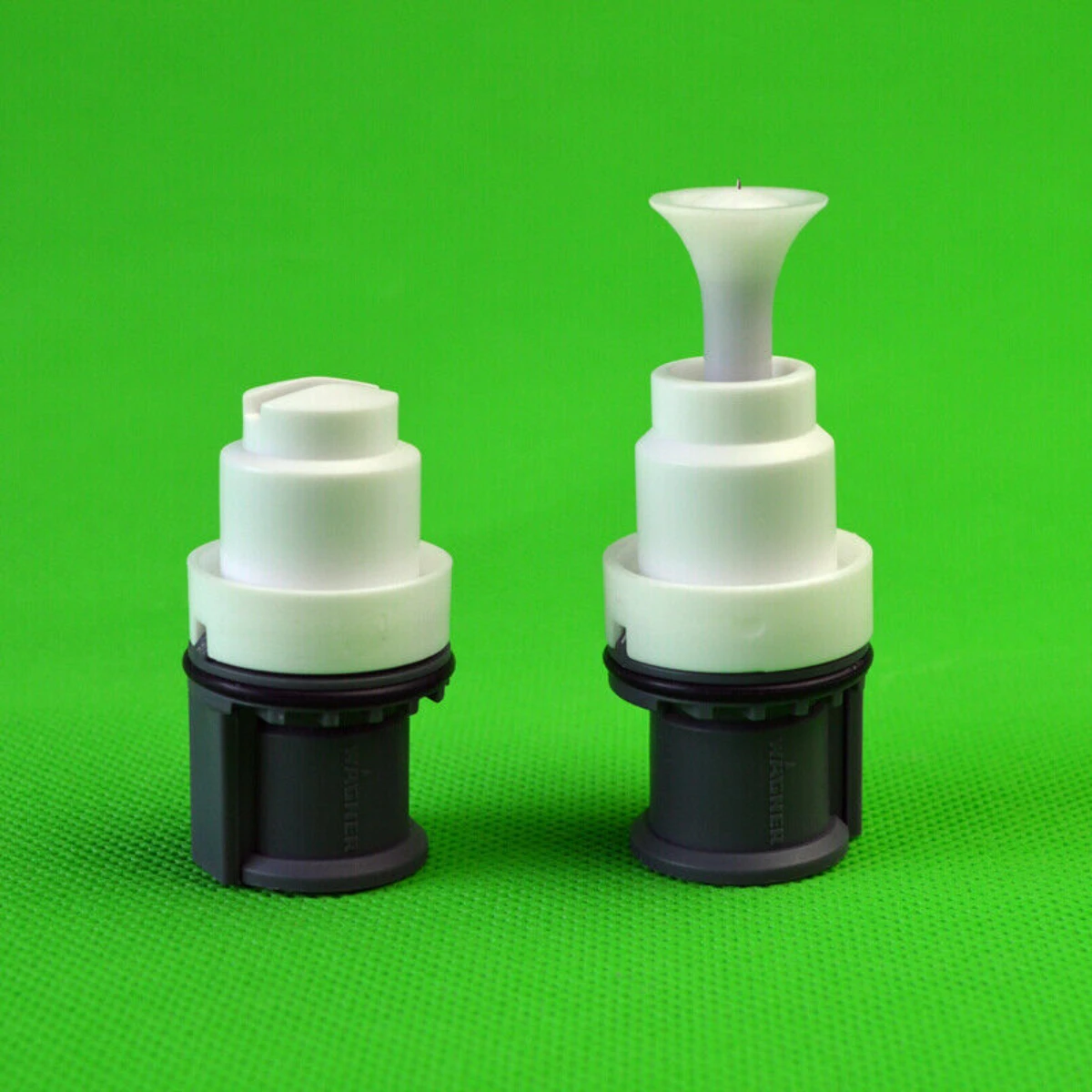 

2 Pcs Electrostatic Powder Coating Flat and round nozzle for Wagner C4 spray gun