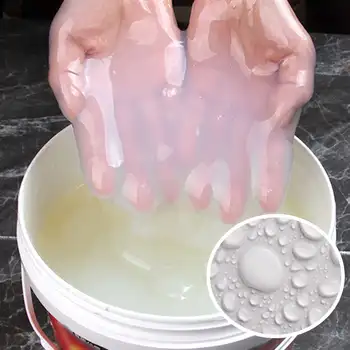 300g Przezroczysty wodoodporny klej Ściany zewnętrzne Nieprzeciekająca powłoka Podłoga w łazience Uszczelnianie pęknięć Odporność na pleśń