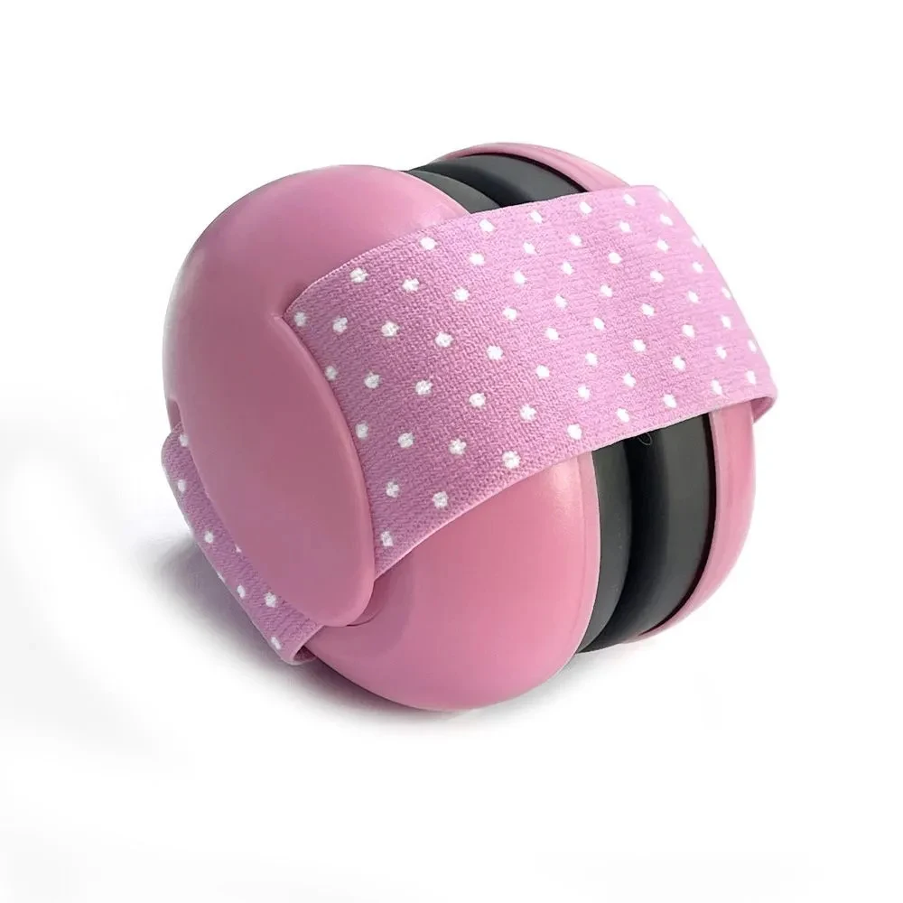 Protezione per le orecchie del bambino Comode cuffie antirumore per neonati Prevengono i danni dell'udito e migliorare il sonno Fascia elastica regolabile