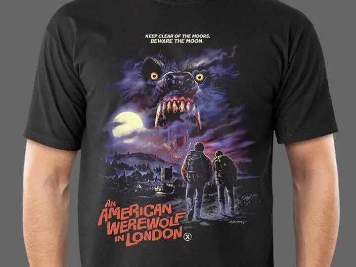 An American Werewolf in London Men T-Shirt S-3XL Cotton