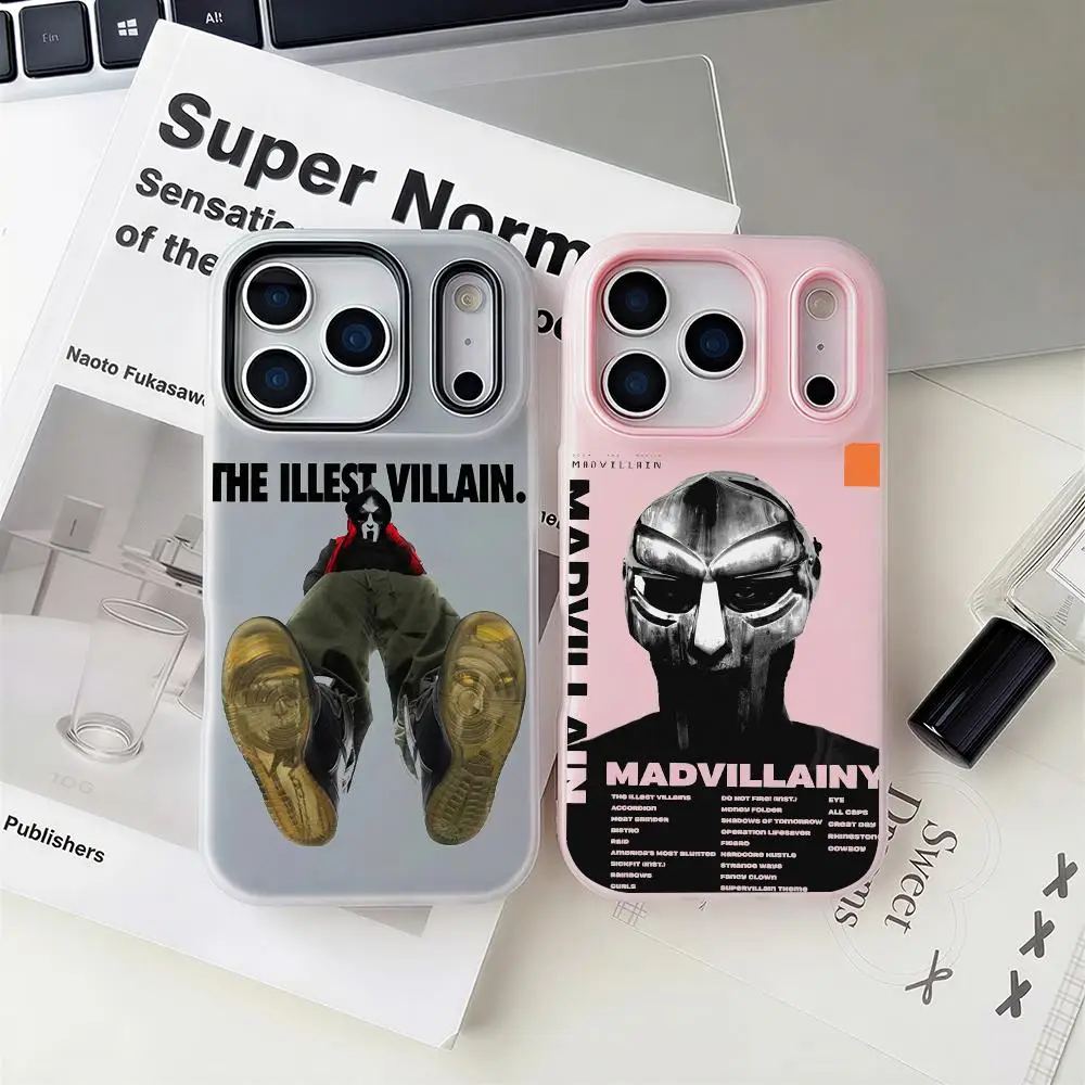 

Чехол для телефона Underground MF DOOMS 2-в-1: съемный прозрачный чехол со слотом для карт и фотографий для iPhone 12-17