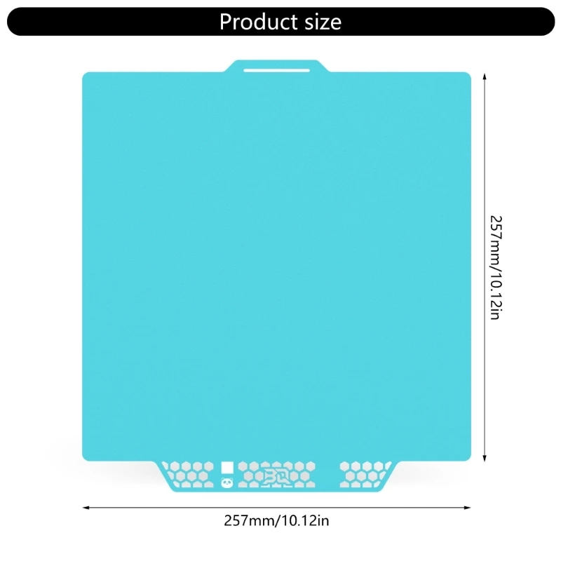 طباعة ثلاثية الأبعاد لوحة PEI Plate PLAI للمختبر X1C P1P P1S مشاريع الطباعة ثلاثية الأبعاد عالية الدقة K1KF