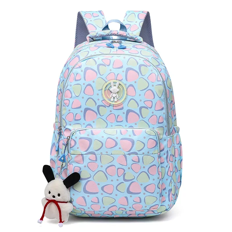 Mochila De Viaje con múltiples bolsillos para mujer, morral impermeable para adolescentes, escuela primaria, universidad, portátil