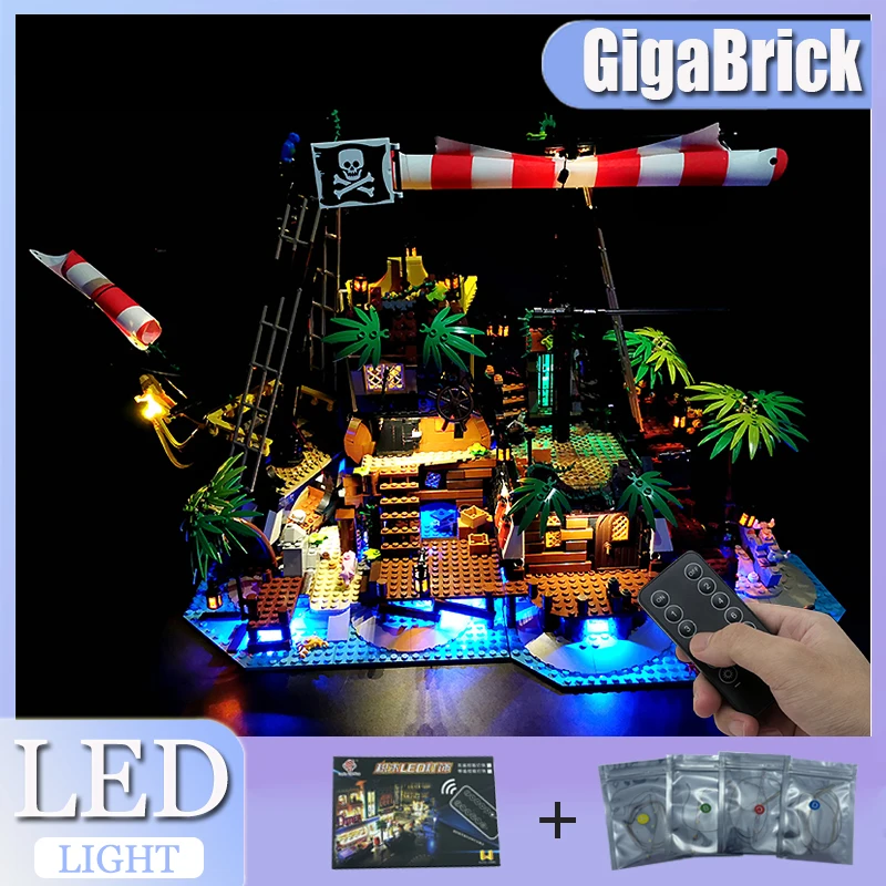 

Высококачественный набор светодиодных светильников «сделай сам» для Lego Bricks 21322 (только светодиодный светильник, без модели блоков), изготовленный для долговечности и высокого качества