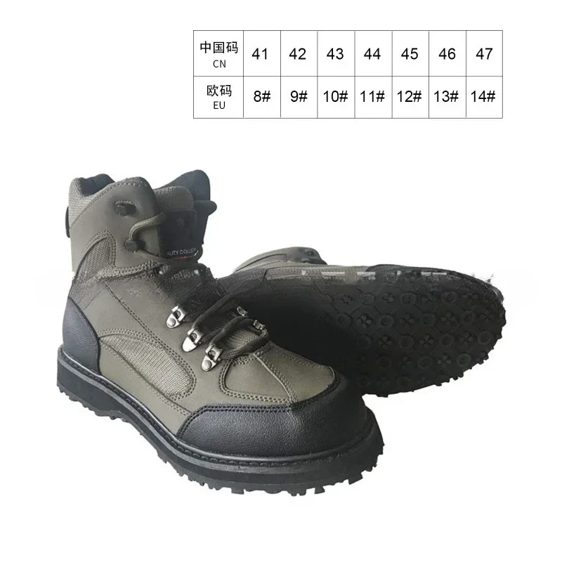 Outdoor stream shoes breathable non-slip amphibious fishing beach wild wading shoes