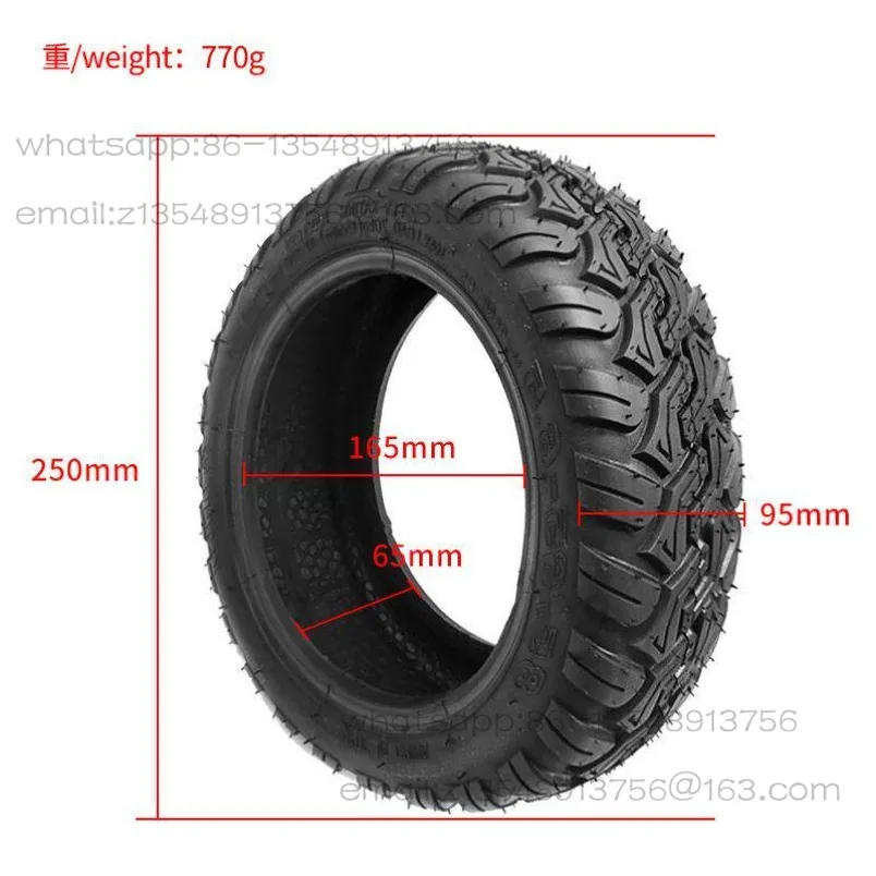 85/60-6 10-inch off-road electric scooter tire wear-resistant thickened universal inner and outer tire