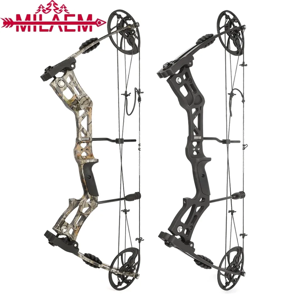 

Archery Compound Bow Adjustable 30-70lbs Aluminum Alloy Bow Riser Let-off 75% Outdoor Arrow Sports Hunting Shooting Accessories