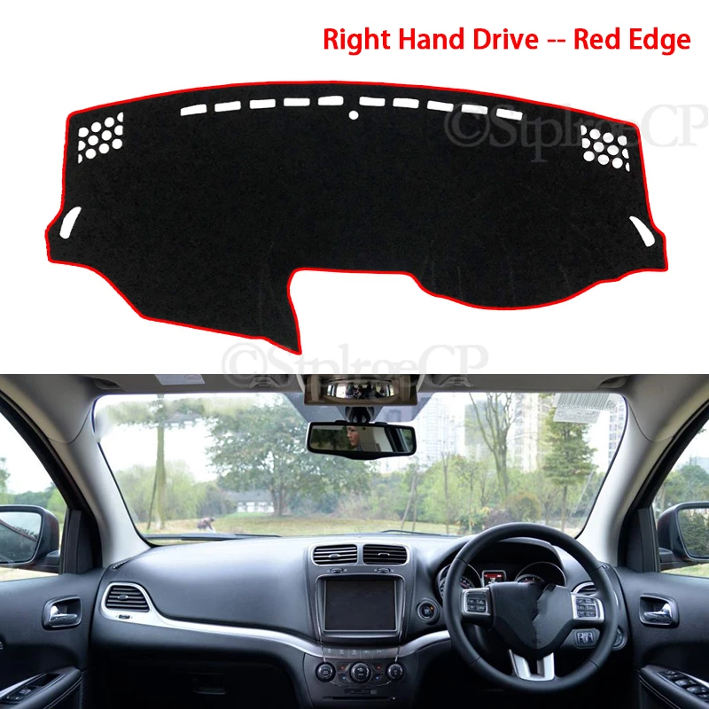 Picture 3: Anti-Slip Mat Dashboard Pad Sunshade Dashmat Protect Carpet Car Accessories for Dodge Journey JC Fiat Freemont 2009~2016 SRT RT