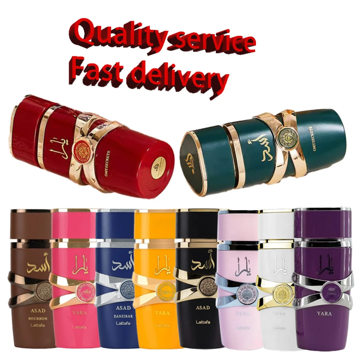 

100ML Original High Quality Arab Perfumes Yara Women's Parfume EDP Spray Lasting Floral Fragrance Pheromones Holiday Date Gifts
