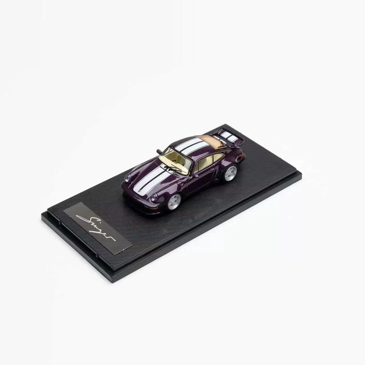 

Aircooled 1:64 Singer Turbo Study 930 pearl purple alloy model