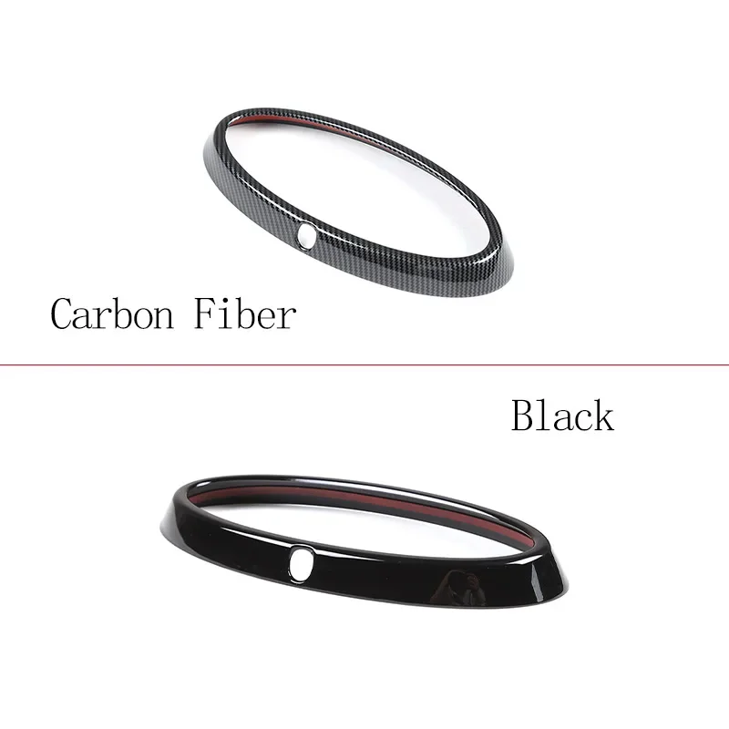 For Ford Ranger Wildtrak T9 2023 2024 ABS Carbon Fiber Car Exterior Tailgate Emblem Logo Frame Cover Trim Decoration Accessories image 2