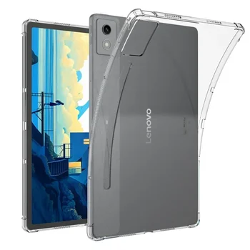 Funda لينوفو Xiaoxin Pad Pro 12.7 2025 حافظة 12.7 بوصة TB375FC مقاومة للصدمات لينة بولي يوريثان سيليكون شل اللوحي الغطاء الخلفي الواقي