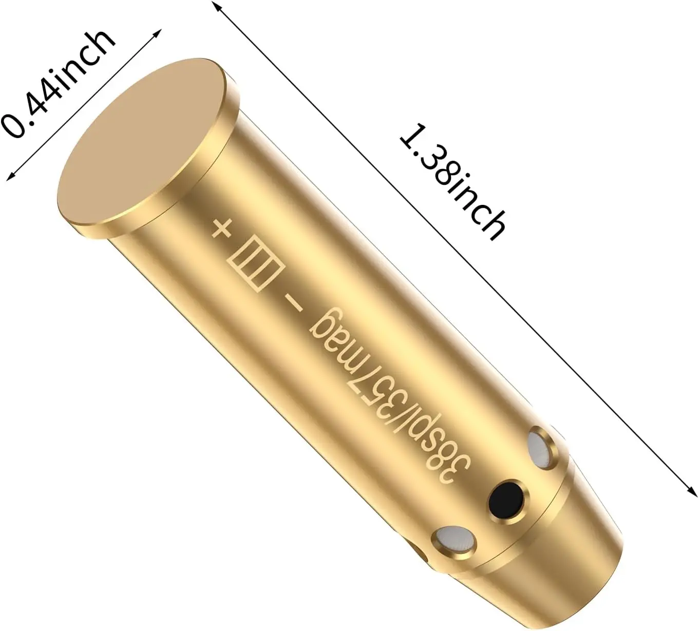 38SPL Laser Boresighter .38 Caliber Laser Bore Sighter Cartridge Red Boresighter Collimator