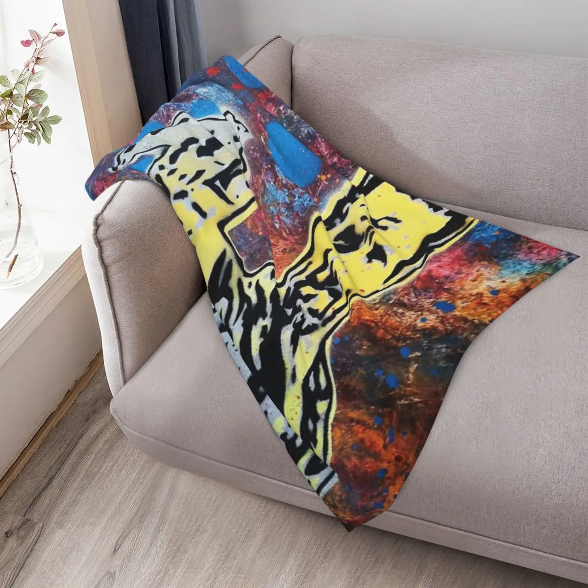 Rick Grimes Throw Blanket Loose Designers Blankets Sofas Of Decoration Weighted Luxury Throw Plaid on the sofa Blankets - view 3