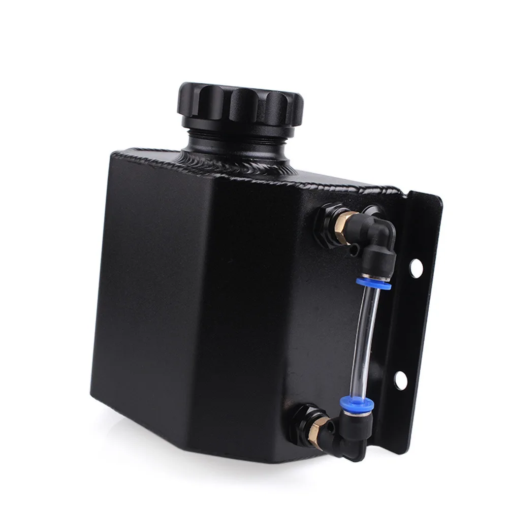 Car Modification Parts 1L Square Oil Breathable Pot 2L Exhaust Gas Recovery Pot Overflow Pot