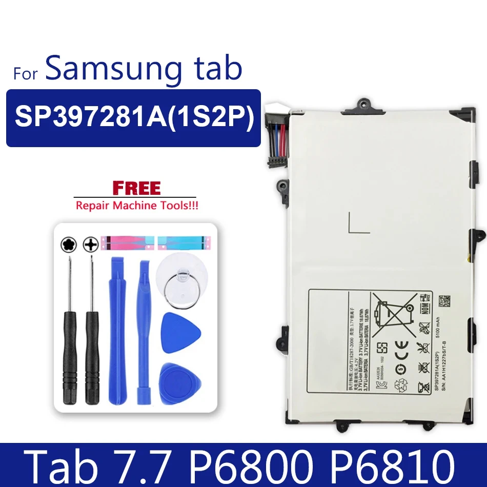 Battery For Samsung Galaxy Tab 2 3 4 7.0 8.0 10.1 tab2 tab3 lite tab4 SM T210 T211 T310 T311 T530 T531 P3100 P5200 P5210