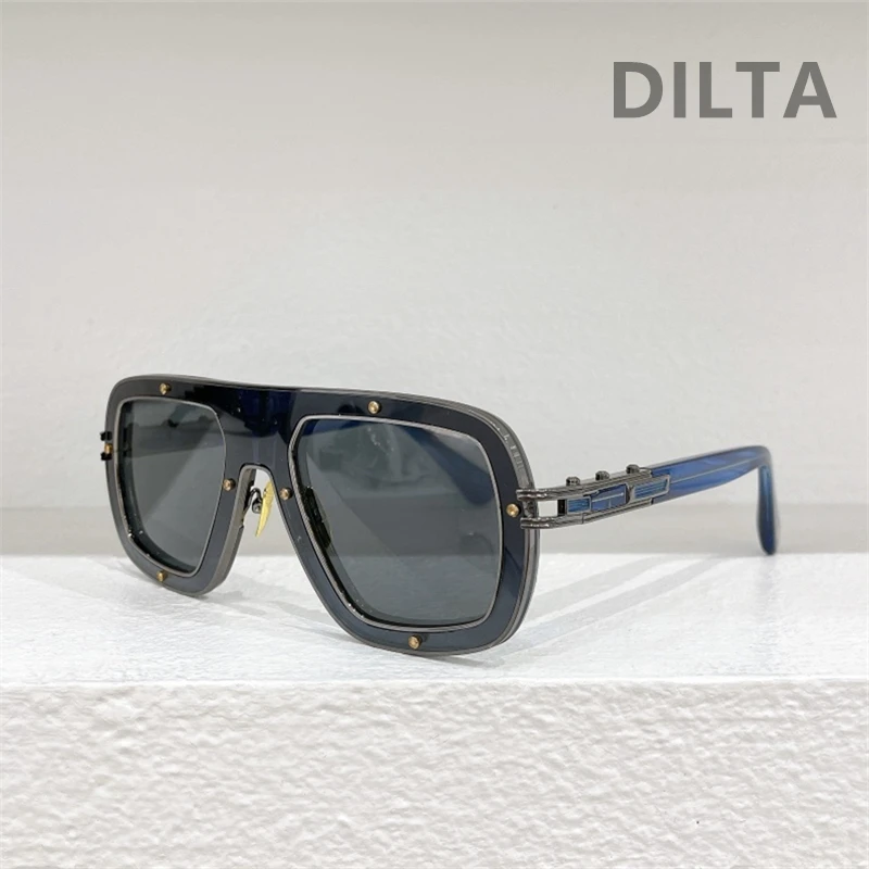 RAKETO DTS427 Sunglasses Designer Luxury 2024 Metal Alloy Shades Classic Eyewear Male Female Fashion Sunglasses Outdoor