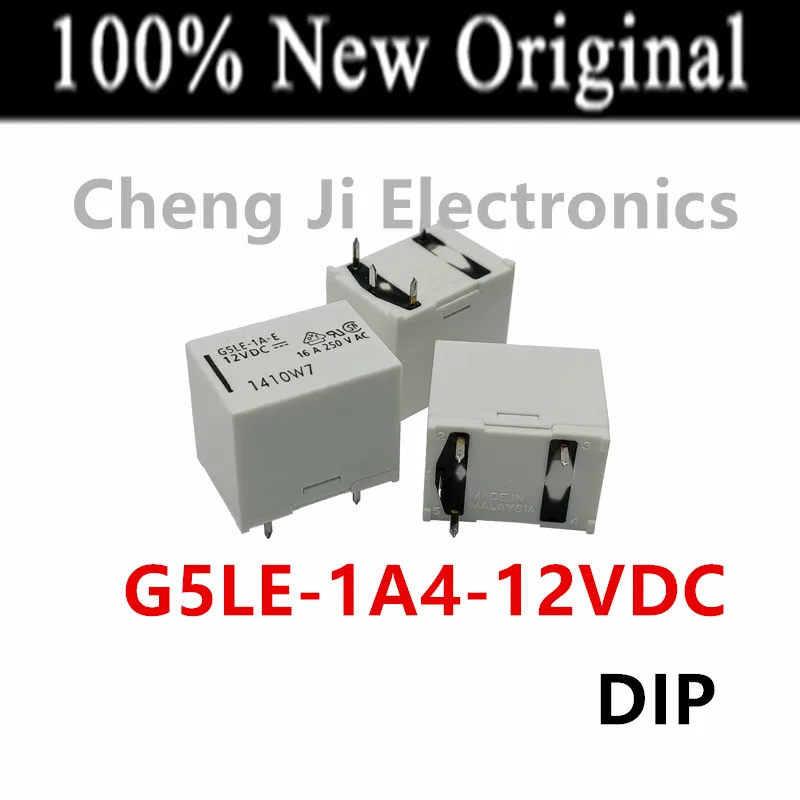 10PCS/Lot    G5LE-1A4-12VDC    DIP     New original universal power relay    G5LE-1A4-DC12