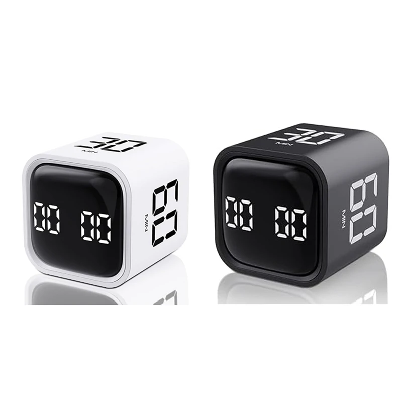 

Square Timer,Rotation Timer,5/10/30/60 Minutes And Custom Countdown,Productivity Timer,For Tasks,Work,Study