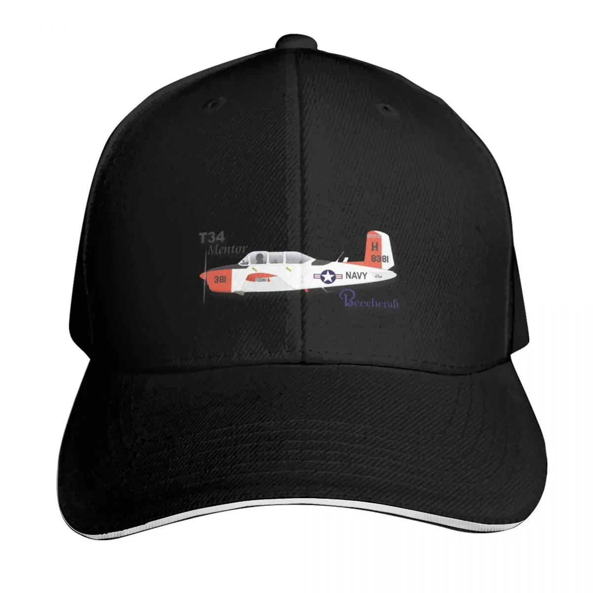 Casquette de Baseball Beechcraft T34 Mentor, chapeau personnalisé, chapeau de soleil, chapeau de papa, sac de plage, chapeaux pour hommes et femmes