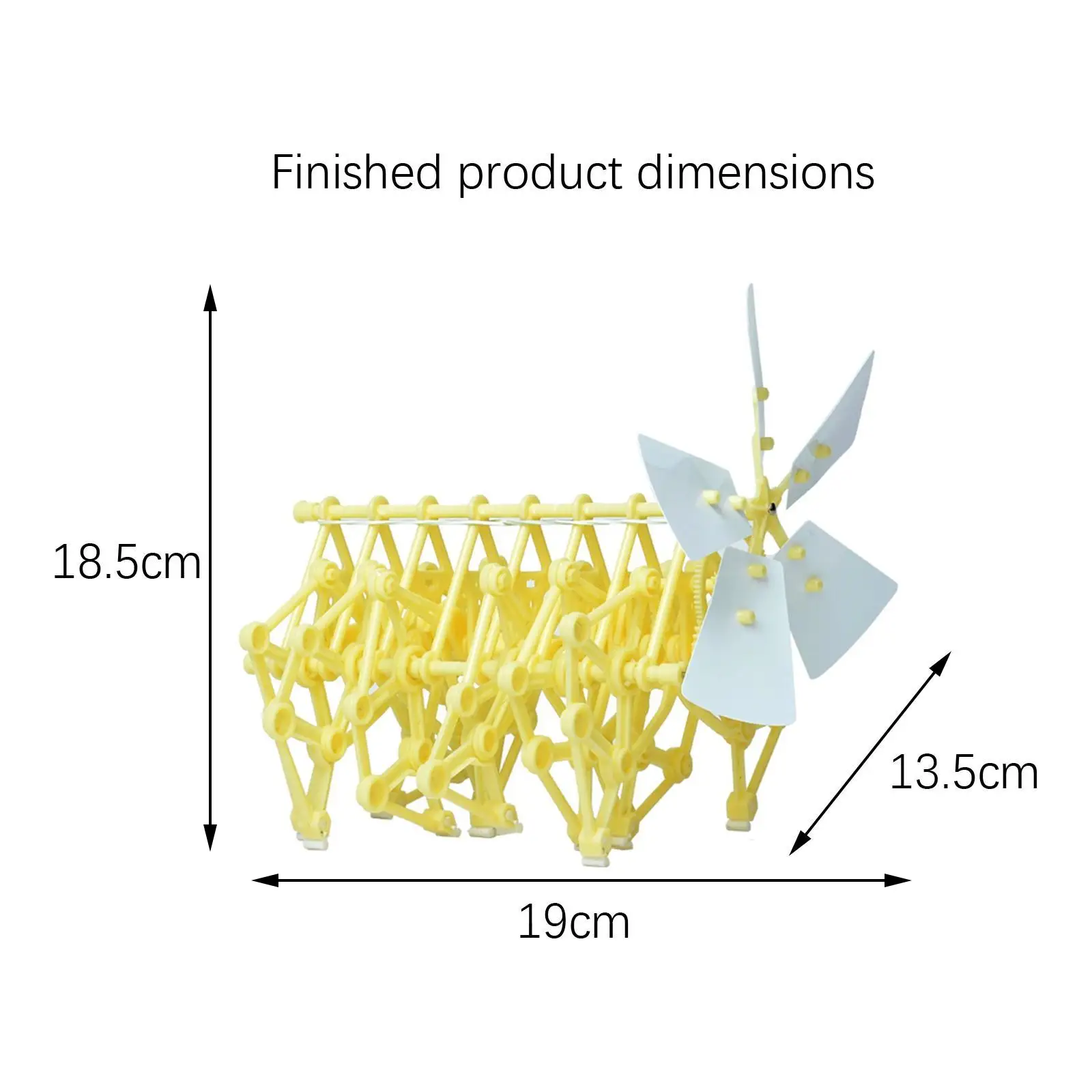 Kits de modelos de proyecto de ciencia Montessori, ensamblaje de juguete, rompecabezas 3D para niños y niñas