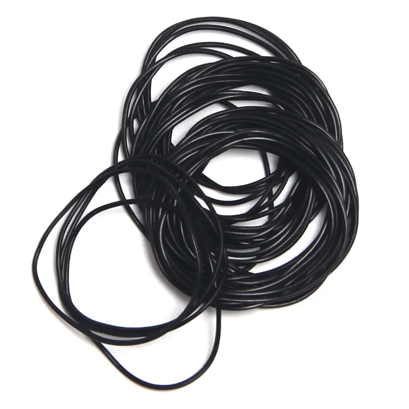 Watch Accessories O-Ring Waterproof Rubber Watch Back Cover Waterproof Ring Bottom Cover Sealing Ring Black Rubber Ring 12-40mm