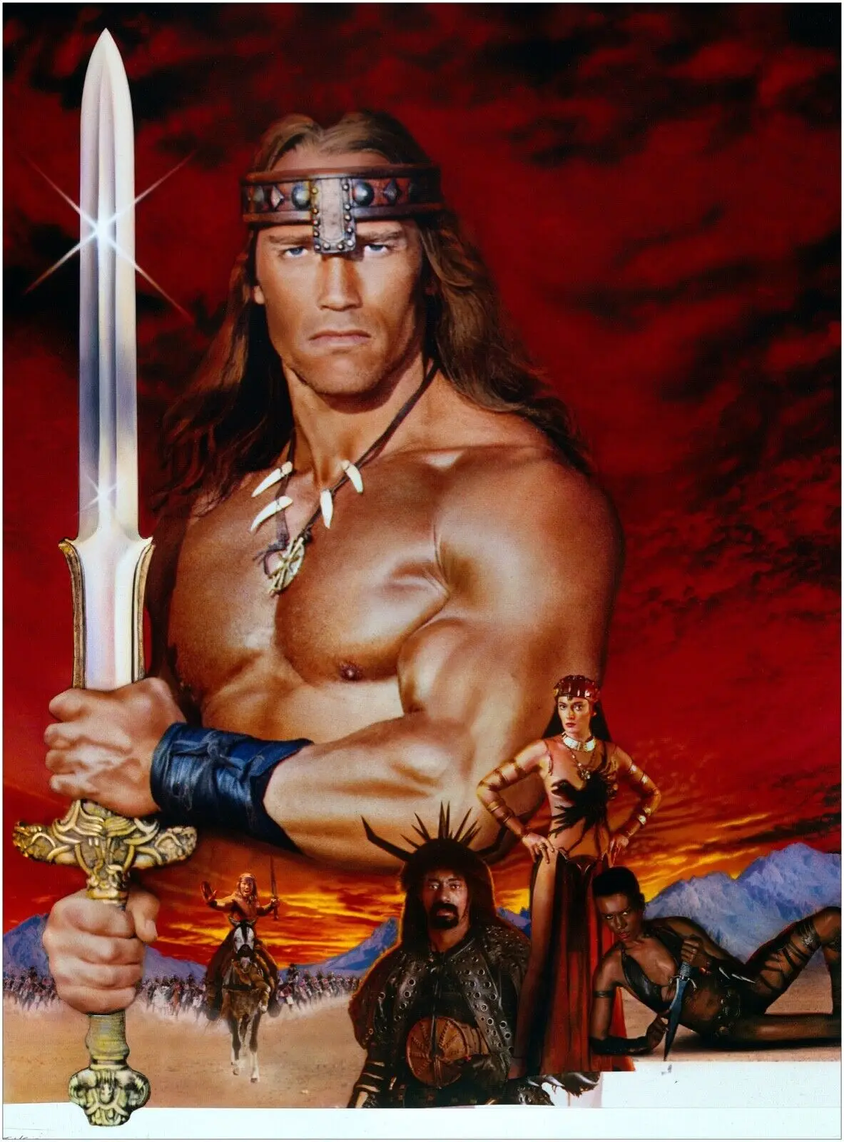 

Conan The Destroyer Classic Movie Print Art Canvas Poster For Living Room Decor Home Wall Picture