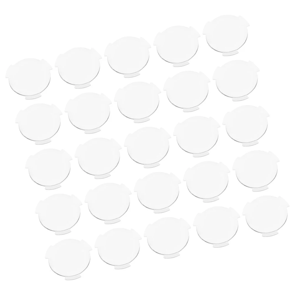 

40pcs Lenses Biconvex Light 3D Lens Replacement Plastic Vr Glasses Parts Convex Portable Lens For Console