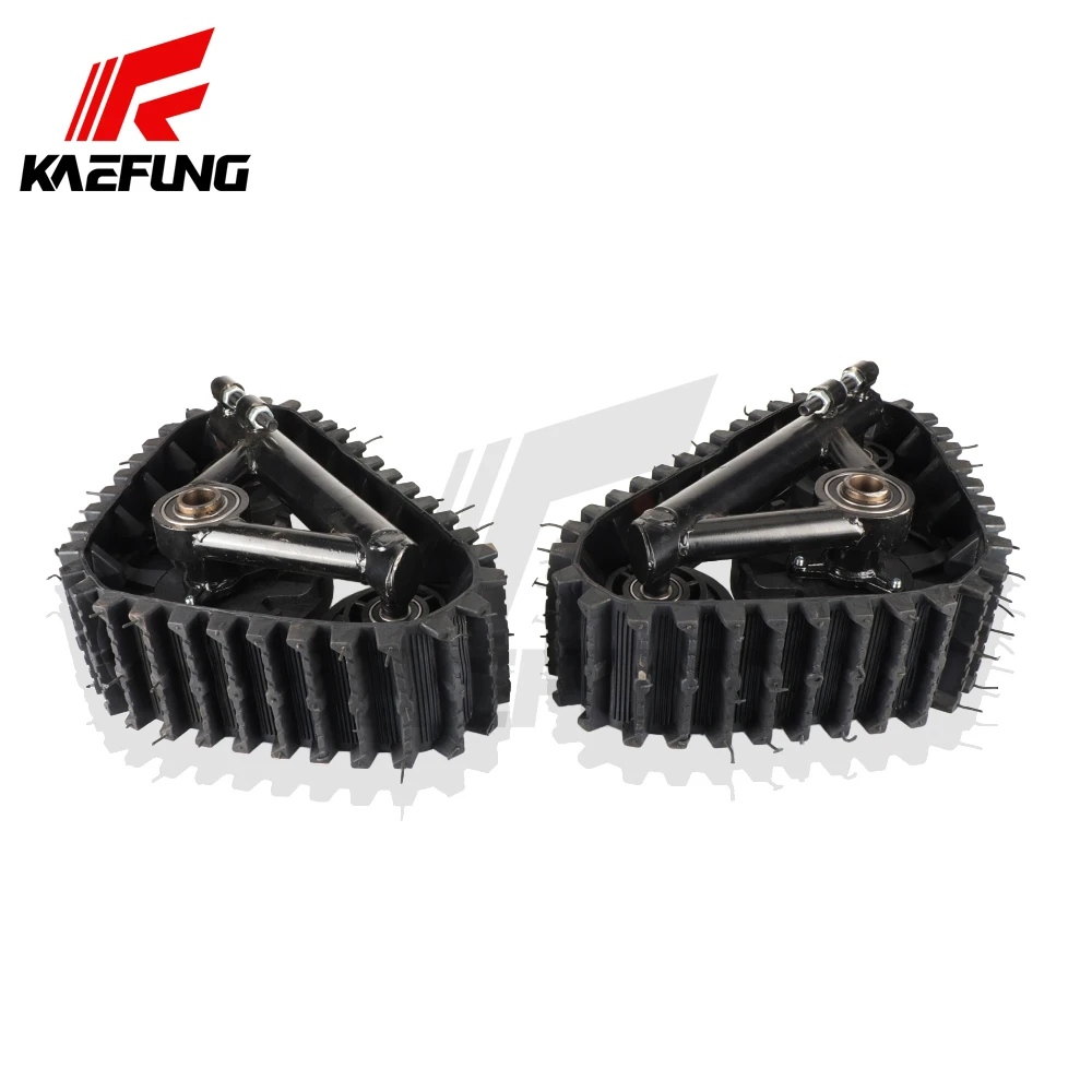 ATV Snow Track Go Kart modifiziertes ATV modifiziertes Schneeschlitten Auto Dreiecksschuhe Rad Reifen Sand Schneemobil Track Kit – Detail 5