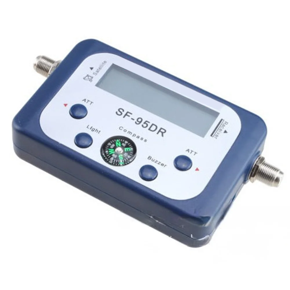 أداة الأقمار الصناعية المدمجة SF-95DRL تلقائيا تحديد مكتشف الأقمار الصناعية بتردد LNBF المدمج في IF مقياس قوة الإشارة #2